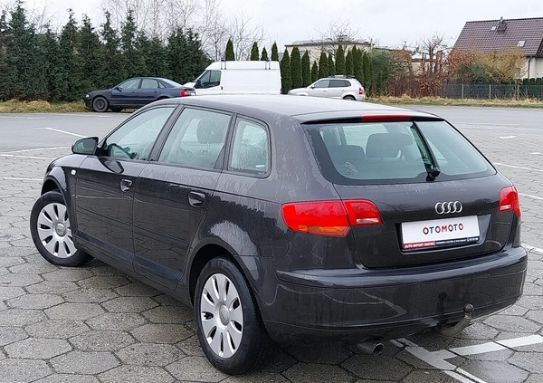 Audi A3 cena 24500 przebieg: 199000, rok produkcji 2007 z Ciężkowice małe 529